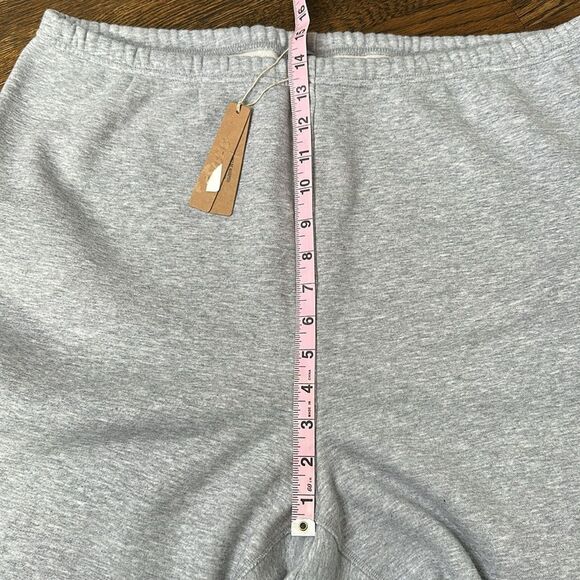NWT Skims Heather Gray Cotton Fleece Jogger - Size XL - Picture 3 of 8